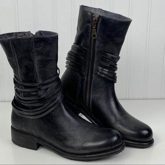 Bed Stu Shoes - NEW Bed Stü Rampton Graphite Distressed boots 6.5